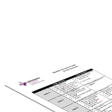 Exemple de répartition des tâches par poste - tâches primaires et secondaires (Word)